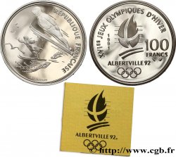 Belle Epreuve 100 francs - Saut à ski / Belle Epoque 1991 Paris F./