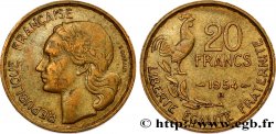 20 francs G. Guiraud 1954 Beaumont-Le-Roger F.402/13 VF35 