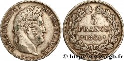 5 francs Ier type Domard, tranche en relief 1831 Marseille F.320/10