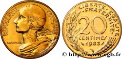 20 centimes Marianne 1983 Pessac F.156/23
