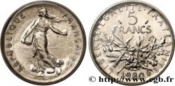 5 francs Semeuse, nickel 1980 Pessac F.341/12