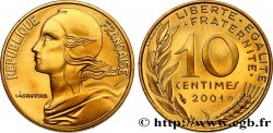 10 centimes Marianne, BE (Belle Épreuve) 2001 Pessac F.144/45 var.