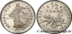1/2 franc Semeuse, BE (Belle Épreuve) 1997 Pessac F.198/40 var.