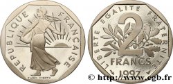 2 francs Semeuse, nickel, BE (Belle Épreuve) 1997 Pessac F.272/25 var.