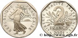 2 francs Semeuse, nickel, BE (Belle Épreuve) 2001 Pessac F.272/29 var.