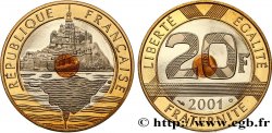20 francs Mont Saint-Michel, BE (Belle Épreuve) 2001 Pessac F.403/17 var.