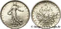5 francs Semeuse, argent 1963 Paris F.340/7