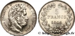 5 francs IIIe type Domard 1848 Paris F.325/17 MS60 