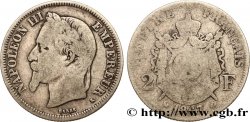 2 francs Napoléon III, tête laurée 1867 Bordeaux F.263/7