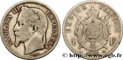 1 franc Napoléon III, tête laurée 1866 Strasbourg F.215/4