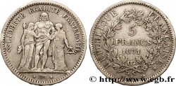 5 francs Hercule, dite “Camélinat” 1871 Paris F.334/3