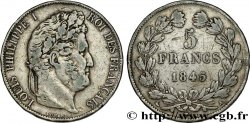 5 francs IIIe type Domard 1845 Paris F.325/6
