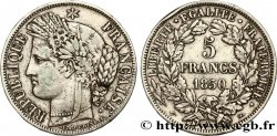 5 francs Cérès, IIe République 1850 Paris F.327/4