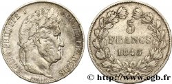 5 francs IIIe type Domard 1845 Lille F.325/9