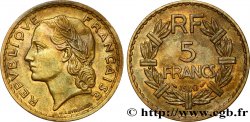 5 francs Lavrillier, bronze-aluminium 1940  F.337/4