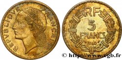 5 francs Lavrillier, bronze-aluminium 1940  F.337/4