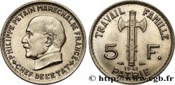 5 francs Pétain 1941  F.338/2 AU55 