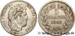 5 francs IIe type Domard 1839 Lille F.324/82