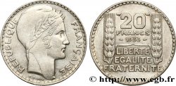 20 francs Turin, rameaux longs 1933  F.400/5
