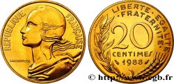 20 centimes Marianne, Brillant Universel 1988 Pessac F.156/28