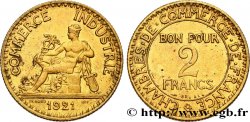 2 francs Chambres de Commerce 1921  F.267/3