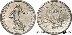 1/2 franc Semeuse, BU (Brillant Universel) 1999 Pessac F.198/42