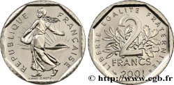 2 francs Semeuse, nickel 2001 Pessac F.272/29