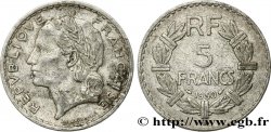 5 francs Lavrillier, aluminium 1950 Beaumont-Le-Roger F.339/21
