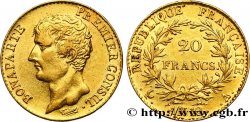 20 francs or Bonaparte Premier Consul 1804 Paris F.510/2 XF48 
