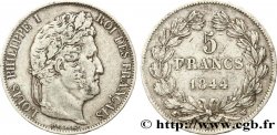 5 francs IIIe type Domard 1844 Lille F.325/5