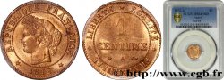1 centime Cérès 1872 Paris F.104/1 MS64 PCGS