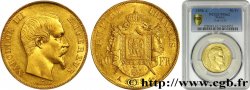 50 francs or Napoléon III, tête nue 1858 Paris F.547/5