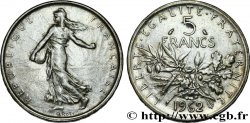 5 francs Semeuse, argent 1962 Paris F.340/6