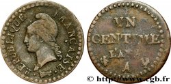 Un centime Dupré 1798 Paris F.100/3
