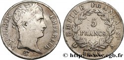 5 francs Napoléon Empereur, Empire français 1811 Paris F.307/27