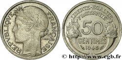 50 centimes Morlon, légère 1945 Beaumont-le-Roger F.194/6