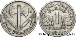 1 franc Francisque, légère 1944 Beaumont-Le-Roger F.223/6