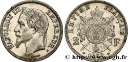 2 francs Napoléon III, tête laurée  1869 Paris F.263/10