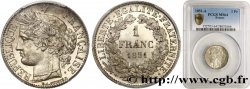 1 franc Cérès, IIe République 1851 Paris F.211/9 MS64 PCGS