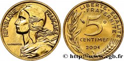 5 centimes Marianne, BU (Brillant Universel) 2001 Pessac F.125/45