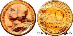 10 centimes Marianne 1981 Pessac F.144/21