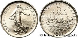 5 francs Semeuse, nickel 1981 Pessac F.341/13