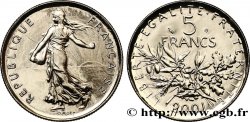 5 francs Semeuse, nickel, BU (Brillant Universel) 2001 Pessac F.341/37