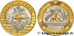 20 francs Mont Saint-Michel BU (Brillant Universel) 1993 Pessac F.403/8