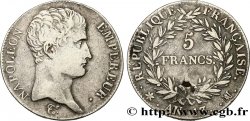 5 francs Napoléon Empereur, Calendrier révolutionnaire 1805 Marseille F.303/14
