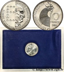 Brillant Universel argent 10 francs Robert Schuman 1986 Paris F5.1303 3