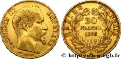 20 francs or Napoléon III, tête nue 1855 Paris F.531/3 XF40 