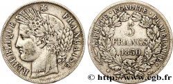 5 francs Cérès, IIe République 1850 Bordeaux F.327/6