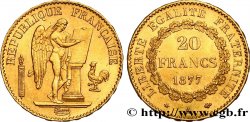20 francs or Génie, Troisième République 1877 Paris F.533/5 SUP60 