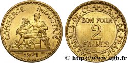 2 francs Chambres de Commerce 1921  F.267/3